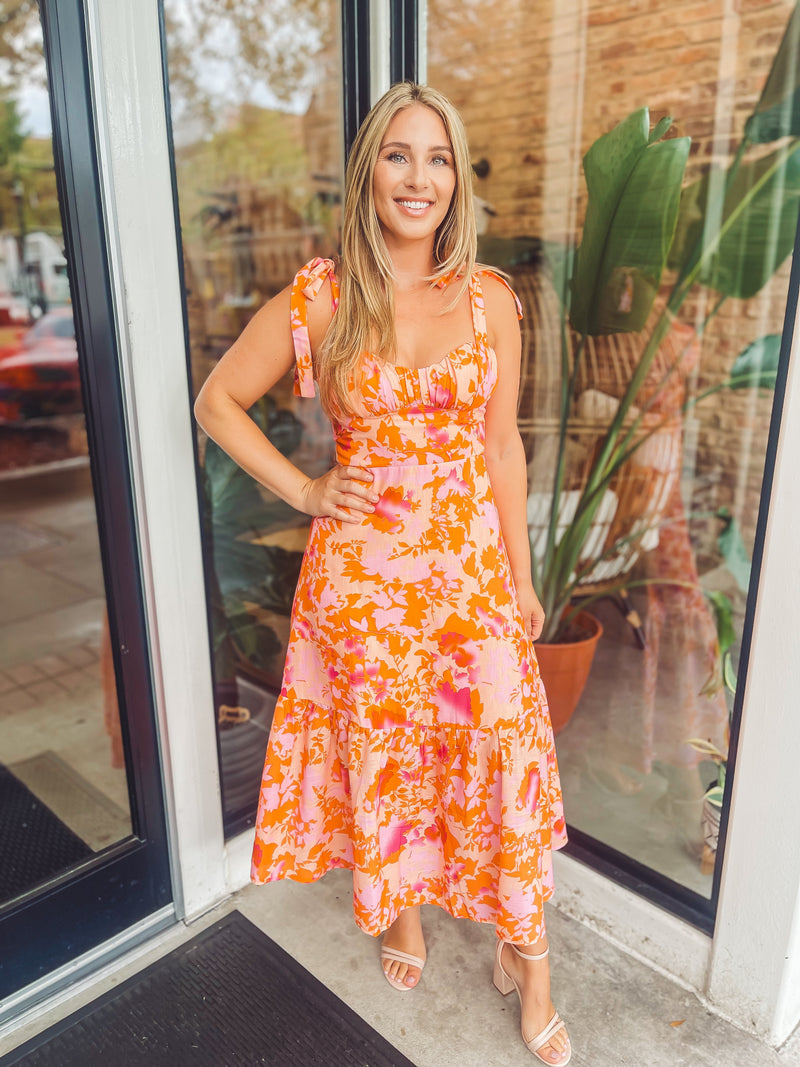 Brunch babe midi dress