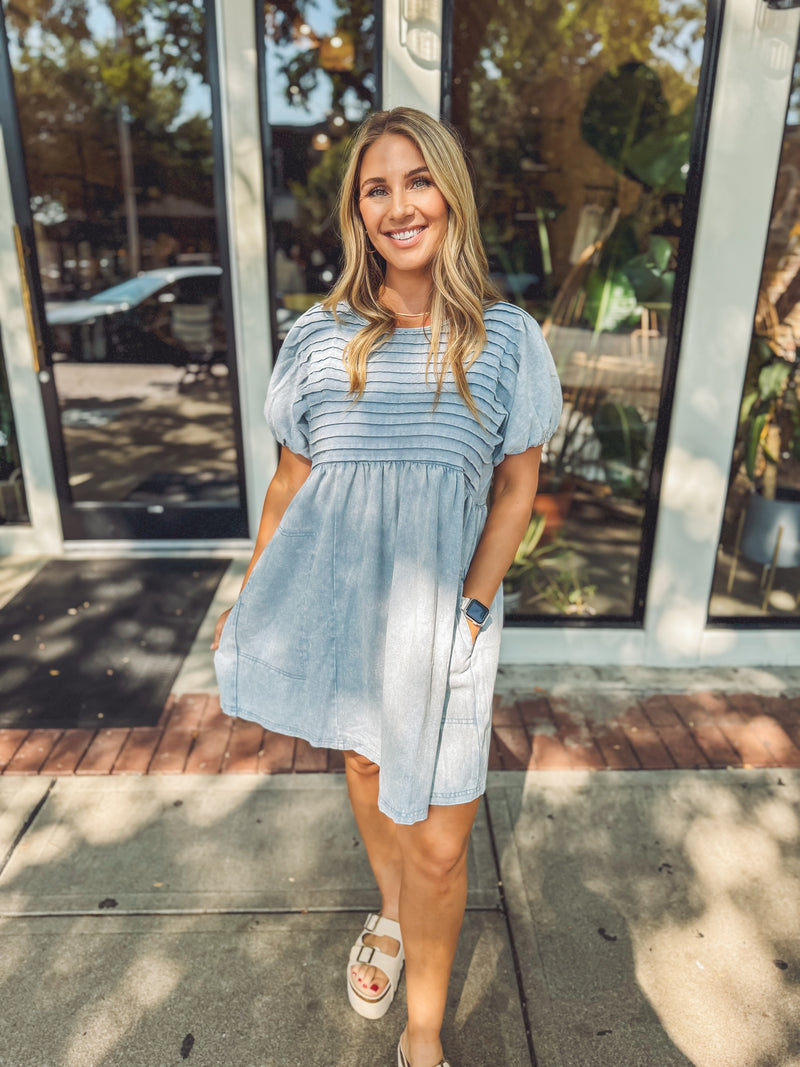 Dreaming in denim dress