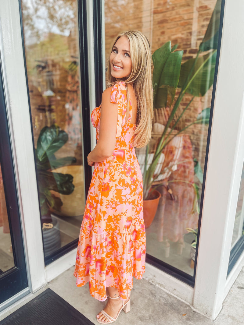 Brunch babe midi dress